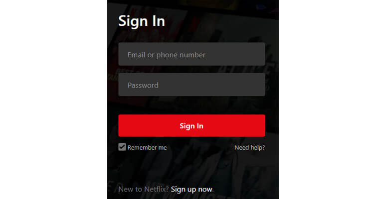 netflix-login